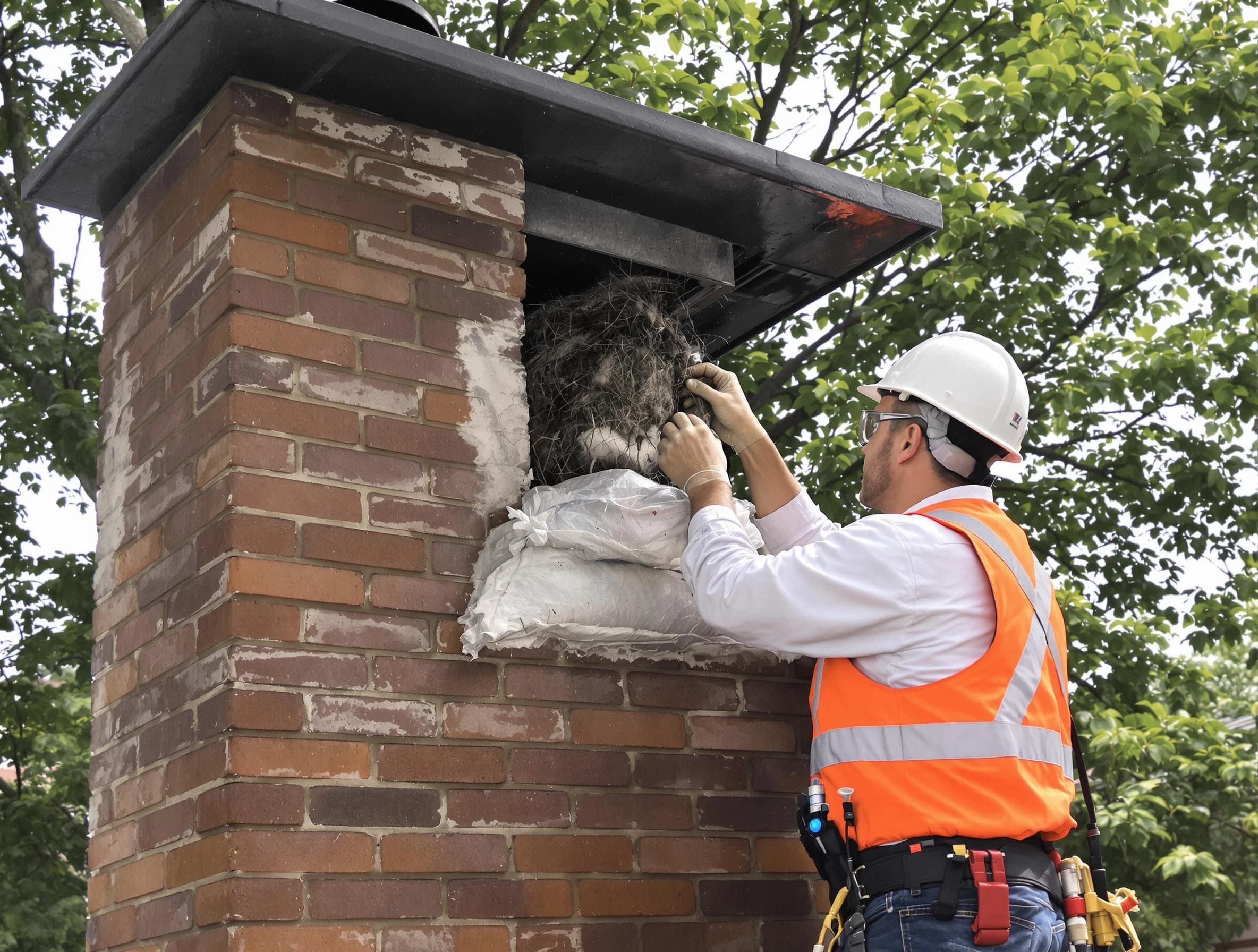 Humane removal of debris and animals by Lebanon Chimney Sweep in Lebanon, TN