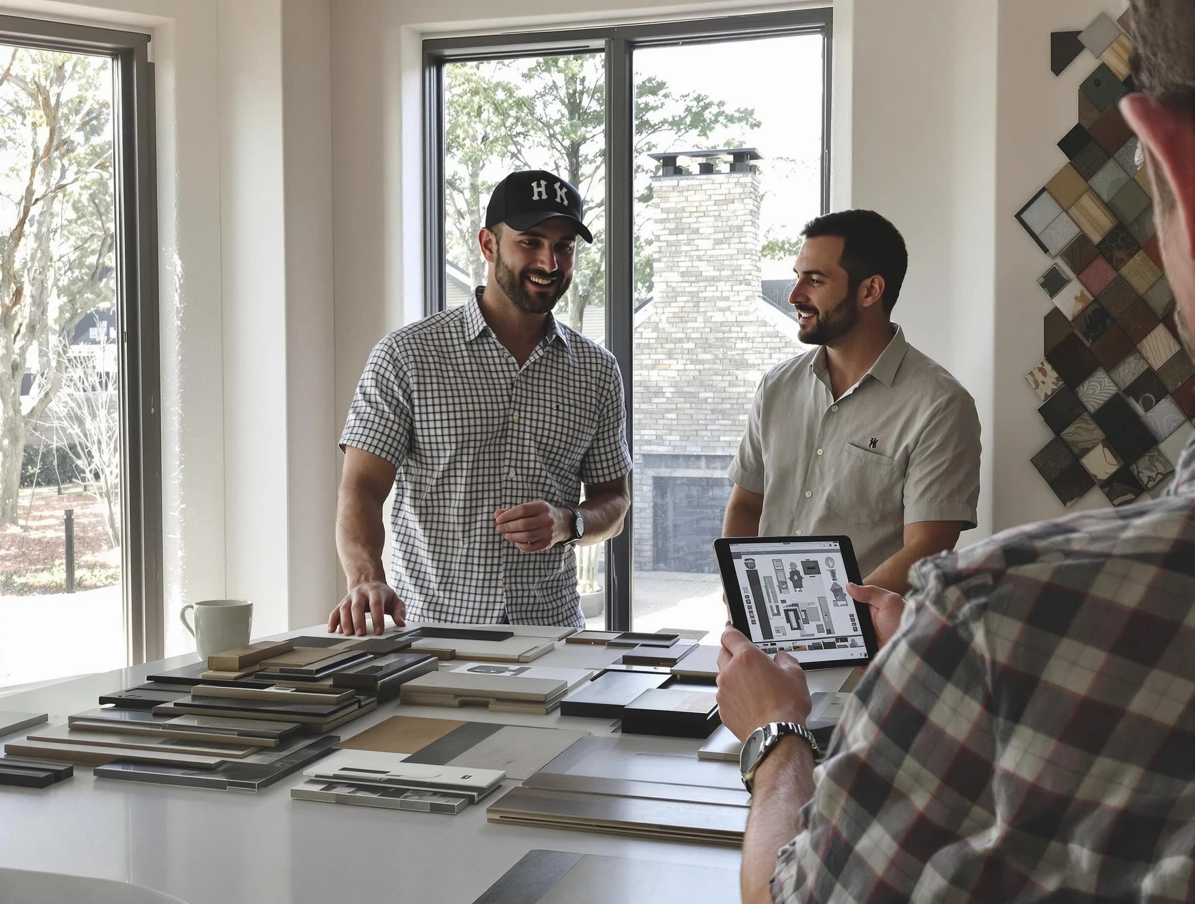 Lebanon Chimney Sweep remodeling a chimney and fireplace in Lebanon, TN