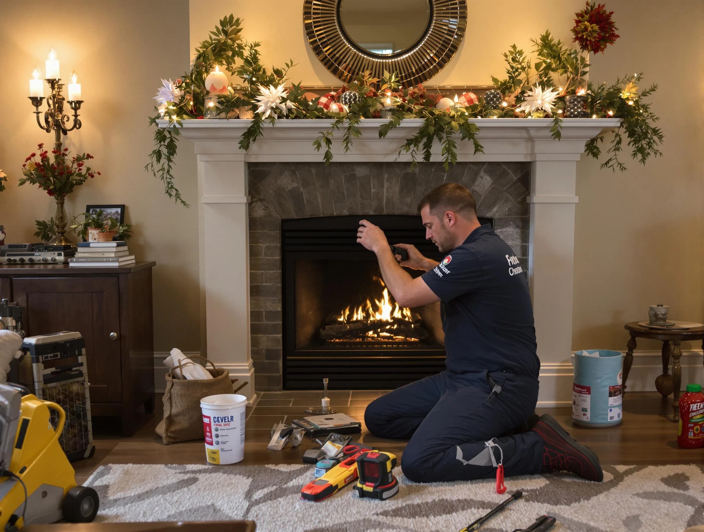 Lebanon Chimney Sweep offering fireplace maintenance services in Lebanon, TN