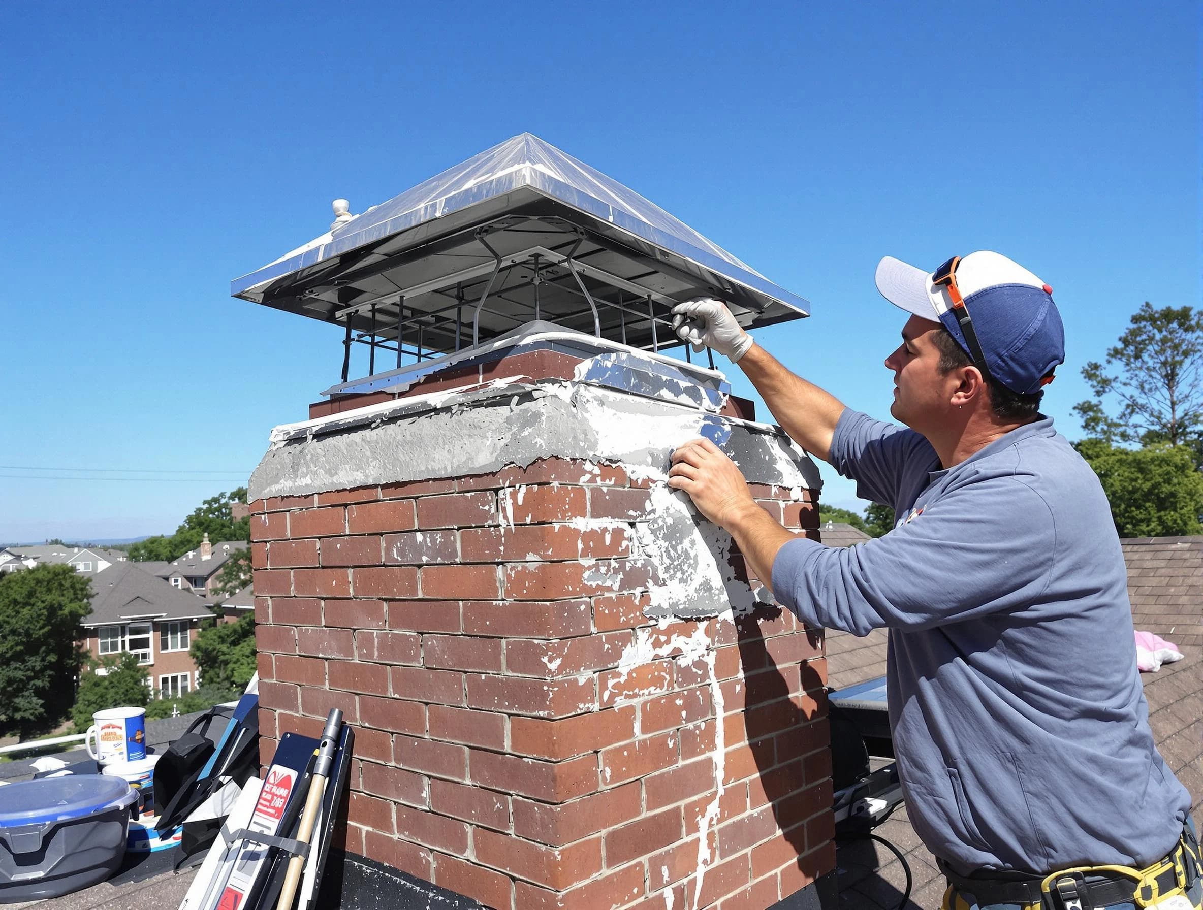 Chimney Crown Services service in Lebanon, TN