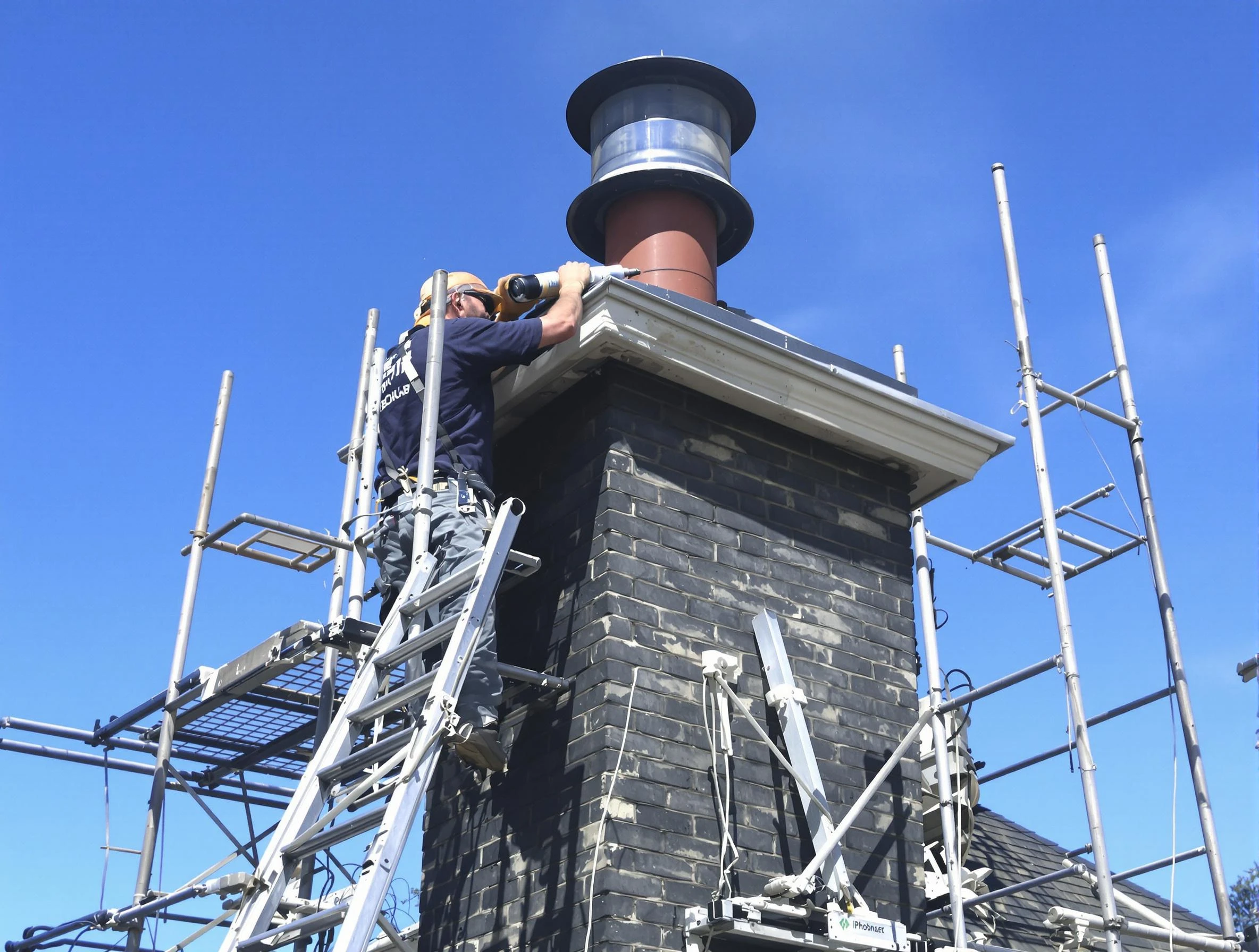 Sturdy chimney crown finished by Lebanon Chimney Sweep in Lebanon, TN