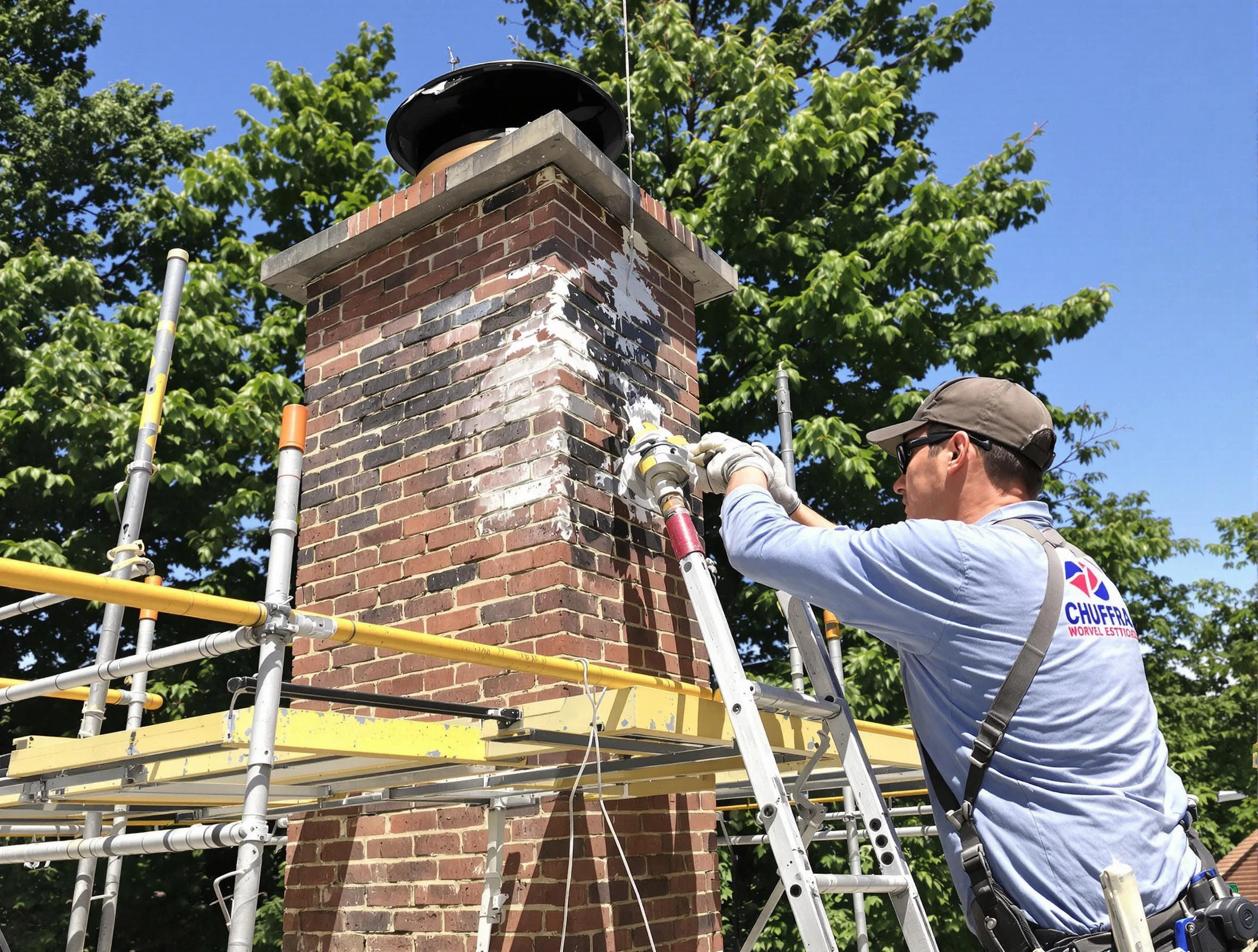 Structural chimney repair by Lebanon Chimney Sweep in Lebanon, TN